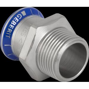 Geberit Mapress Edelstahl - Złączka przejściowa z gw.zewn. d42-R11/4 [4] (31721) 3418633 4024723317210
