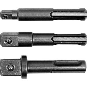 Yato .Adaptery SDS-PLUS do nasadek 1/4, 3/8, 1/2 (3szt) - YT-04686 3425013 5906083026942