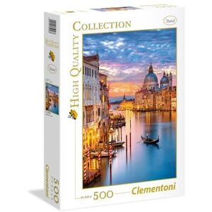 Clementoni Puzzle 500 elementów. HQC - Lighting Venice (35056 CLEMENTONI) 4015890 8005125350568