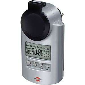 Brennenstuhl Programator czasowy elektroniczny 16A 3680W tygodniowy Primera Line DT IP44 (1507491) 4018825 3281855074911