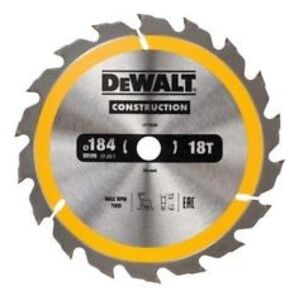 Dewalt Piła tarczowa 184x16mmx18z - DT1938-QZ 4084900 5035048095553