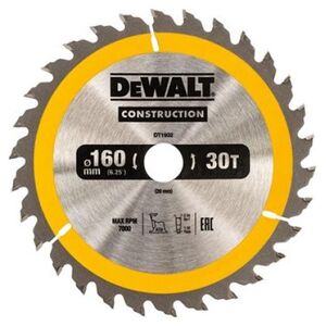 Dewalt Piła tarczowa 165x20mmx18z - DT1933-QZ 4084918 5035048095508