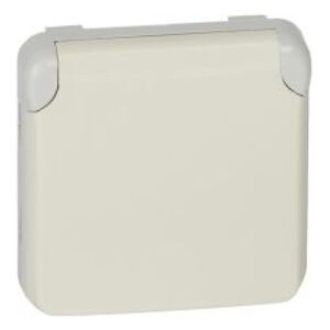 Legrand Gniazdo pojedyńcze z u/z schucko 250V 16A PLEXO55 białe/ecru (069640) 4175835 3245060696405