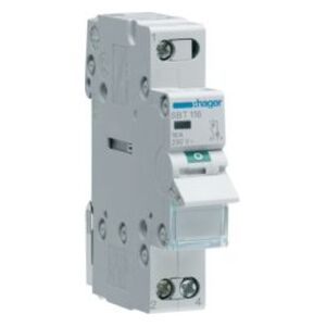 Hager Rozłącznik modułowy z lampką sygnalizacyjną 16A 1P (SBT116) 4202581 4012195007753