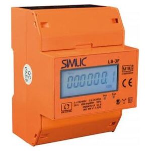 Simet Licznik energii elektrycznej 3-fazowy 80A 3x230/400V z wyświetlaczem LCD-3F/4M MID (85402010) 4202597 5907813229633