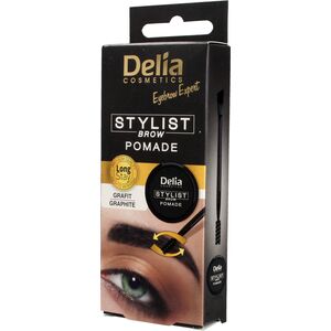 Delia Delia Cosmetics Eyebrow Expert Pomada do brwi Grafit 1szt 4563003 5901350470244