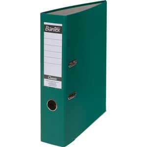 Segregator Bantex Budget dźwigniowy A4 50mm zielony (HAME0452) 4588477 5901466215067
