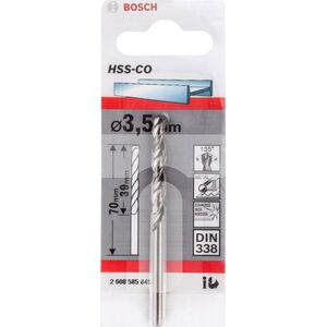 Wiertło Bosch do metalu kobaltowe walcowe 3,5mm  (2.608.585.845) 4642623 3165140520805
