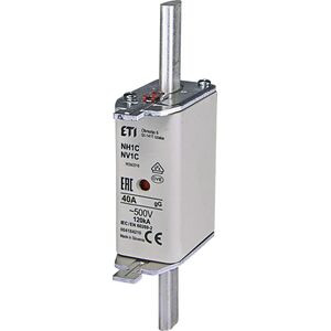 Eti-Polam Wkładka bezpiecznikowa KOMBI NH1C 40A gG/gL 500V WT-1C (004184210) 4657506 3838895342519