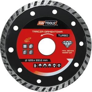 AWTools Tarcza diamentowa Turbo 115 x 22,2mm (AW47115) 4685543 5902198748465