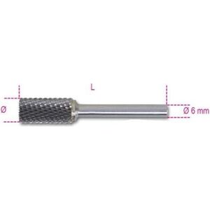 Beta Tools Frez obrotowy owalny 6mm (426MD-OV6) 4685680 8014230864242