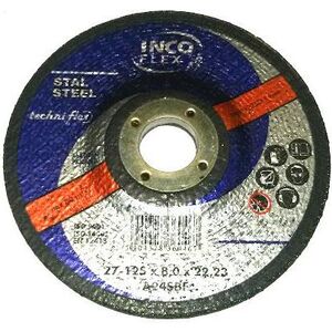 Inco Flex Tarcza do szlifowania metalu 125x8x22.2mm (M27-125-8.0-22A24S) 4759613 5904378360467
