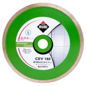 Rubi RUBI TARCZA DIAMENTOWA CEV 180 x 22,2mm PRO (RUBI25912) 4759657 8413797259124