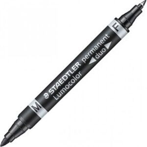 Staedtler MARKER STAEDTLER LUMOCOLOR 348 CZARNY OKRAGŁA KOŃCÓWKA 4798331 4007817348437