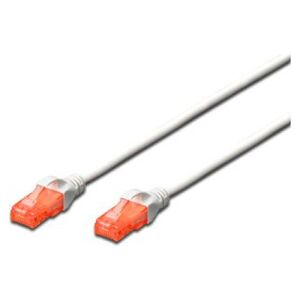 Digitus Patchcord CAT 6, U-UTP, 1m (DK-1617-010/WH) 4872106 4016032387725