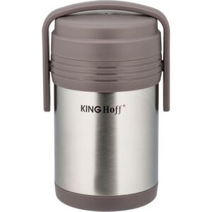 KingHoff Termos obiadowy KH-4075 1.5 l Srebrny 4907355 5908287240759