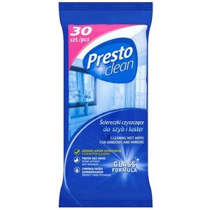 Presto Ściereczki czyszczące do szyb i luster 30szt. (5900095011491) 5037037 5900095011491