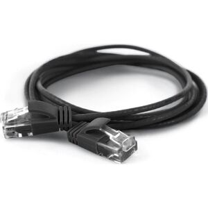 Wantec Wantec wW Patch Cable CAT6A (rand 2,8mm) UTP black 5,0m (7317) 5274782 4250367773178