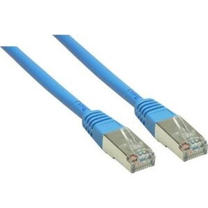 Good Connections RNS Patch Cable with Rastnasenschutz, Cat. 6, S/FTP, PiMF, PVC, 250MHz, blue, 1m, Good Connections (8060- 010B) 5275542 4014619012114