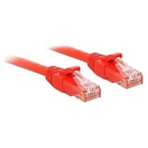 Lindy Patchkabel Cat6 U/UTP rot 0.30m (48030) 5285712 4002888480307