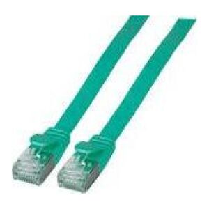 EFB Kabel płaski RJ45 U / FTP, kat. 6A, PVC, 2 m, zielony(K5545GN.2) 5294421 4049759150617