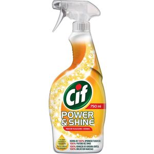 Cif CIF_Power Shine środek do czyszczenia w spray'u Przeciw Tłuszczowi 750ml 5307842 8712561142342