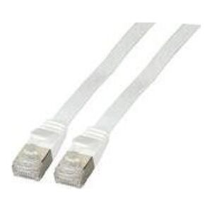 EFB Biały kabel sieciowy Cat6a 1,5 m (K5545WS.1.5) 5351831 4049759150945