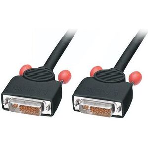 Kabel Lindy DVI-I - DVI-I 20m czarny 5352845 4002888412773