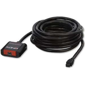 Lindy Firewire 9-pin - Firewire 9-pin, 5m, Czarny 5352874 4002888329187