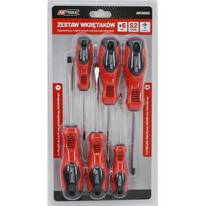 AWTools Zestaw wkrętaków S2 6szt. (AW36805) 5772645 5903041034087