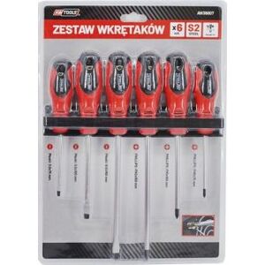 AWTools Zestaw wkrętaków na wieszaku S2 6szt. (AW36807) 5772647 5903041034100