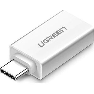 Adapter USB Ugreen USB-C - USB Srebrny  (30155) 5857656 6957303831555