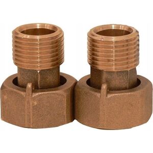 BMETERS Półśrubunki mosiężne do wodomierzy 6/4" kpl. 5935072 5907702862637
