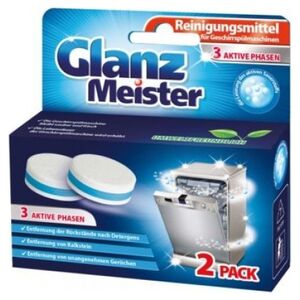 GlanzMeister Czyścik do zmywarki w tabletkach GlanzMeister 2 sztuki uniwersalny 6011793 4260418931013