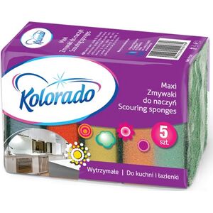 Kolorado Gąbki do naczyń Maxi 5szt. 6014234 5902506000780