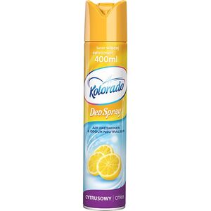Kolorado Odświeżacz powietrza kolorado Deo Spray-Cytrusowy 400ml uniwersalny 6014568 5902506008205