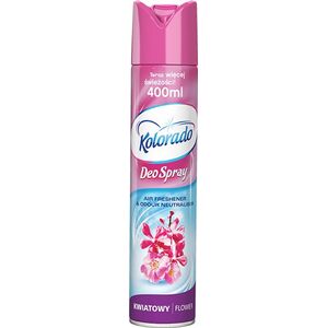 Kolorado Odświeżacz powietrza kolorado Deo Spray-Kwiatowy 400ml uniwersalny 6014571 5902506008243