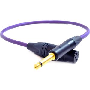 Kabel Melodika Jack 6.3mm - XLR 15m fioletowy 6030786 5907609001412