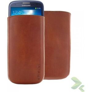 Valenta Valenta Pocket Classic - Skórzane Etui Wsuwka Samsung Galaxy S4/s Iii, Htc One I Inne (brązowy) 6042212 8718503411071
