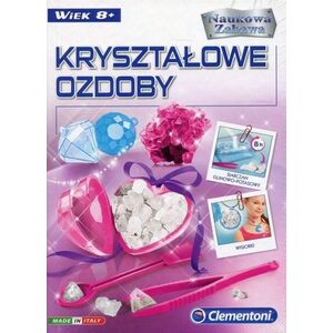 Clementoni Naukowa Zabawa. Kryształowe Ozdoby 6077126 8005125500703