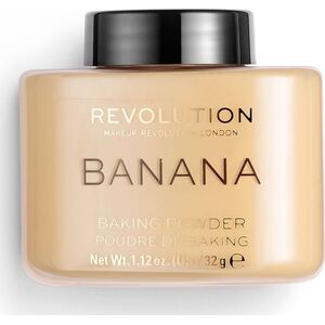 Makeup Revolution Puder sypki, Loose Baking Powder Banana, 32 g 6079390 5057566072137
