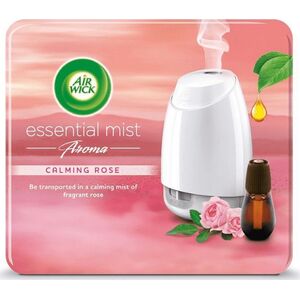 Air Wick Essential Mist Aroma automatyczny odświeżacz powietrza + kojący wkład o zapachu róży 20 ml (AIRW-WK-002-83) 6206376 5900627080155