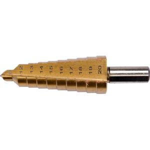 Wiertło Yato stopniowe walcowe 6 12 13 14 16 15 17 18 20 19mm  (YT-44744) 6225687 5906083054075