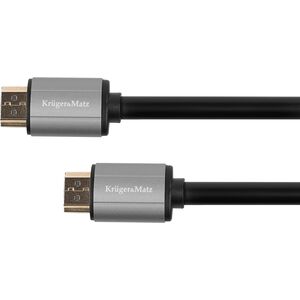 Kabel Kruger&Matz HDMI - HDMI 1.8m czarny (KM1204) 6228098 5901890033008