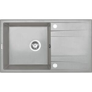 Zlewozmywak Deante ZLEW. ERIDAN SZARY METALIK GRANIT 1K Z/O 860x500x190 + SPACE SAVER 6279494 5908212072820