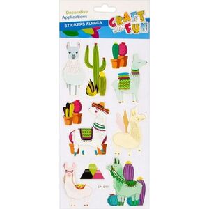Craft with Fun CF NAKLEJKI LAMY ALPAKI 3D 10SZT PBH 40/160 6302512 5903246461558