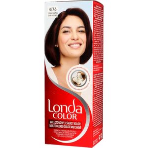 Londacolor Cream farba nr 4/76 ciemny kasztan 6343913 3614229356861