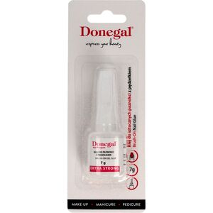 Donegal KLEJ do sztucznych paznokci z pędzelkiem (3100) transparentny 7g 6350422 5907549231009