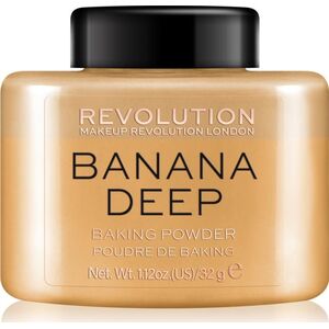 Makeup Revolution Loose Baking Powder Banana (Deep) 6350631 5057566072182