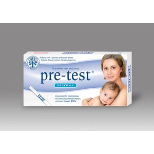 Pre-test Test ciążowy paskowy 1szt. 6350889 5903415014011